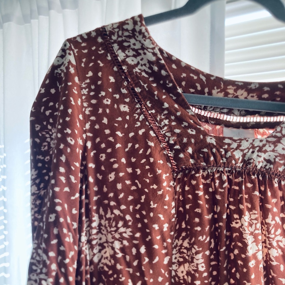 Knox Rose Floral Tunic Blouse